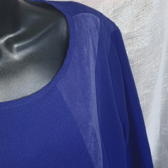 Maggie McNaughton Purple Tunic Size 3X - Picture 2 of 4